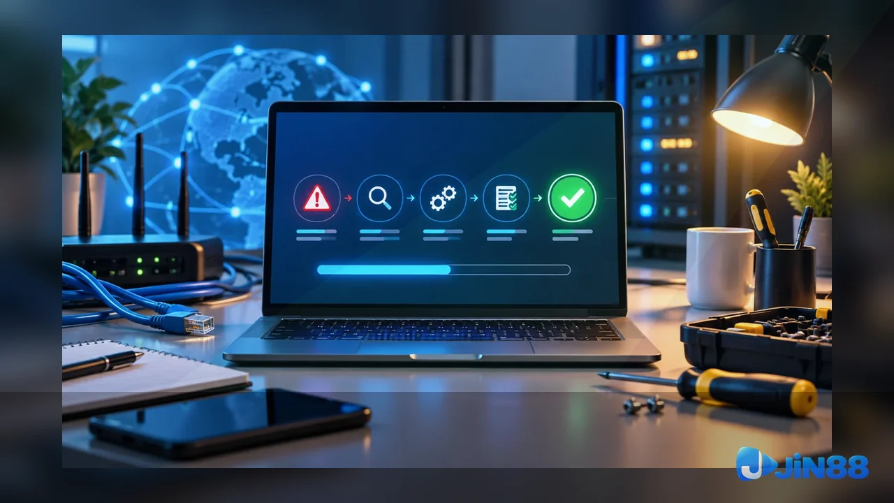 Danh sách kiểm tra Login trước khi tiếp tục – cây quyết định trên thiết bị dùng chung cho người đang xử lý lỗi